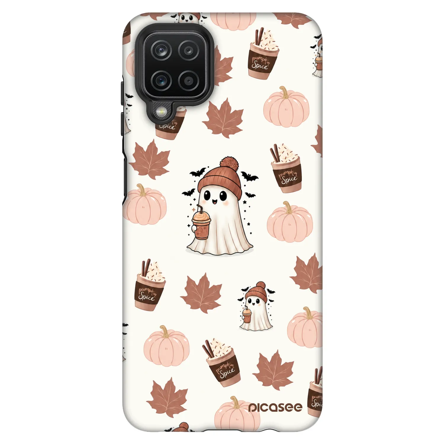 Picasee Fashion Case für Samsung Galaxy A12 A125F - Pumpkin spice
