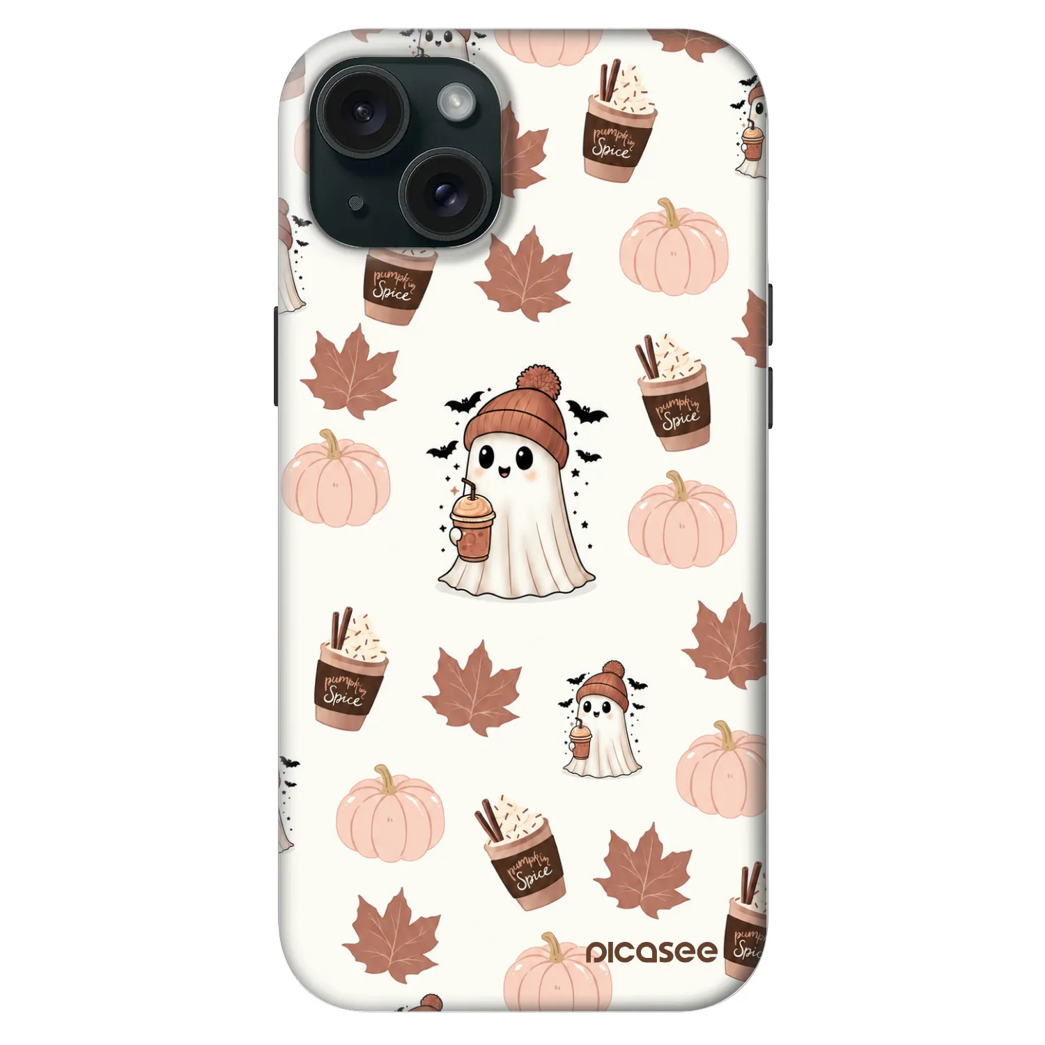 Picasee Fashion Case MagSafe für Apple iPhone 15 Plus - Pumpkin spice