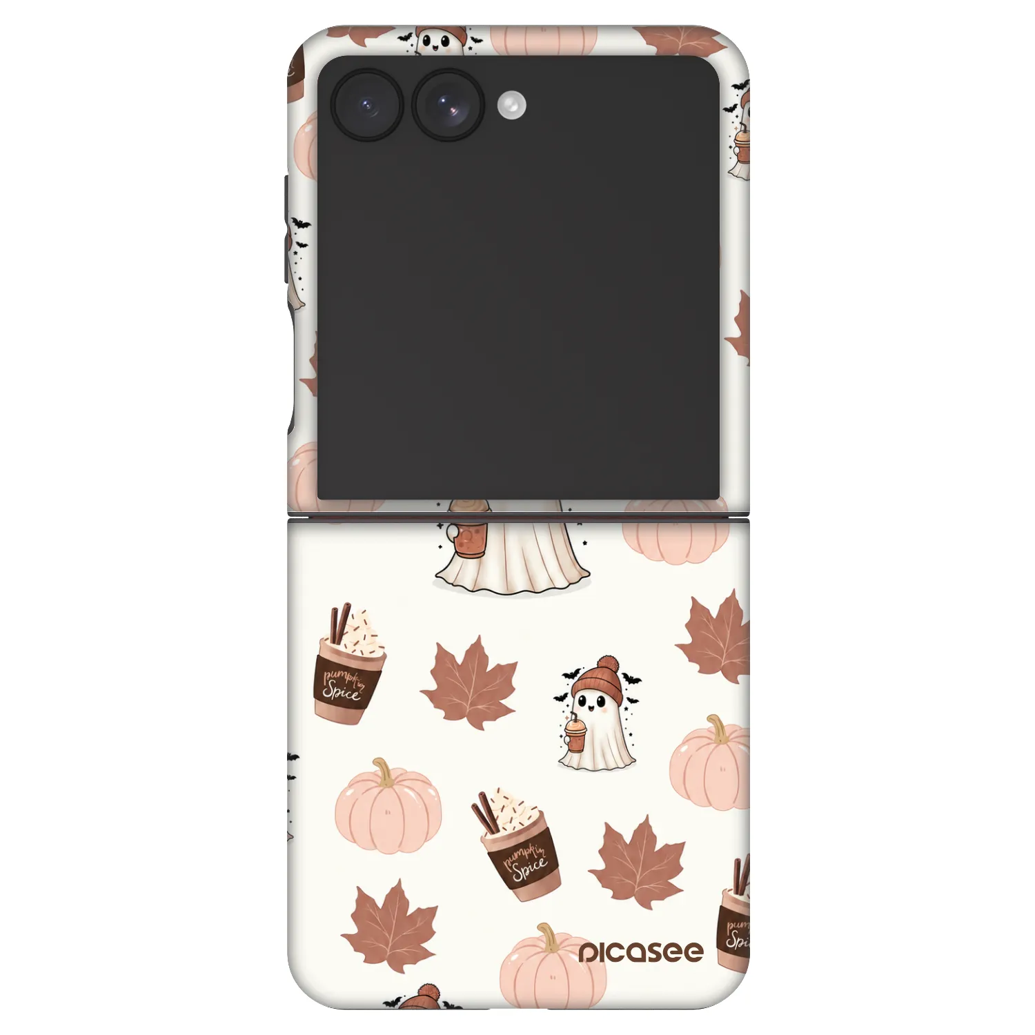 Picasee Fashion Case für Samsung Galaxy Z Flip7 5G - Pumpkin spice