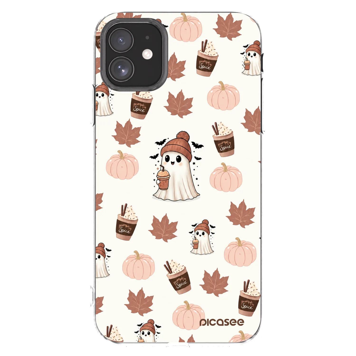 Picasee Apple iPhone 11 Hülle - Transparentes Silikon - Pumpkin spice