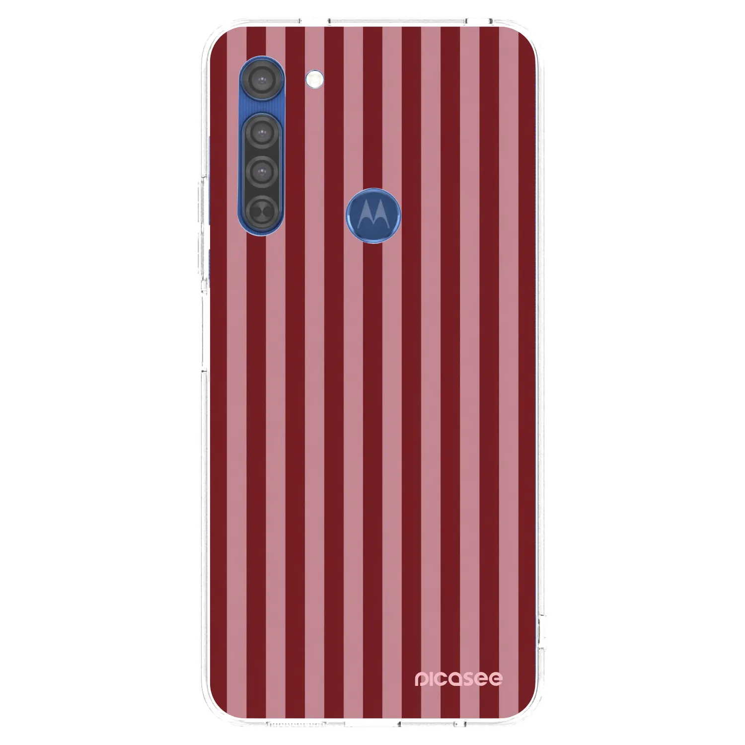 Picasee Motorola Moto G8 Hülle - Transparentes Silikon - Dawn