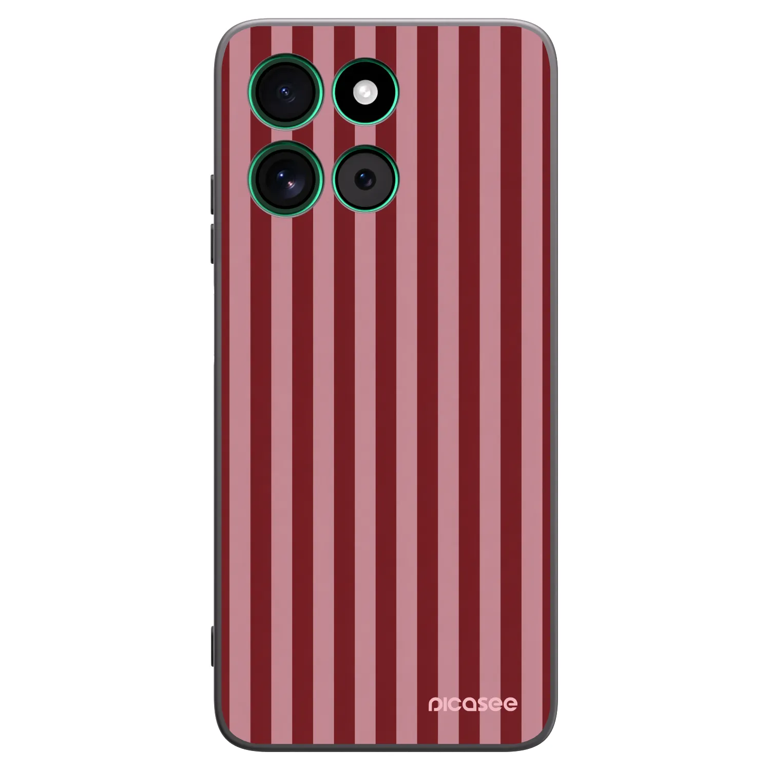 Picasee Motorola Moto G57 Power Hülle - Schwarzes Silikon - Dawn