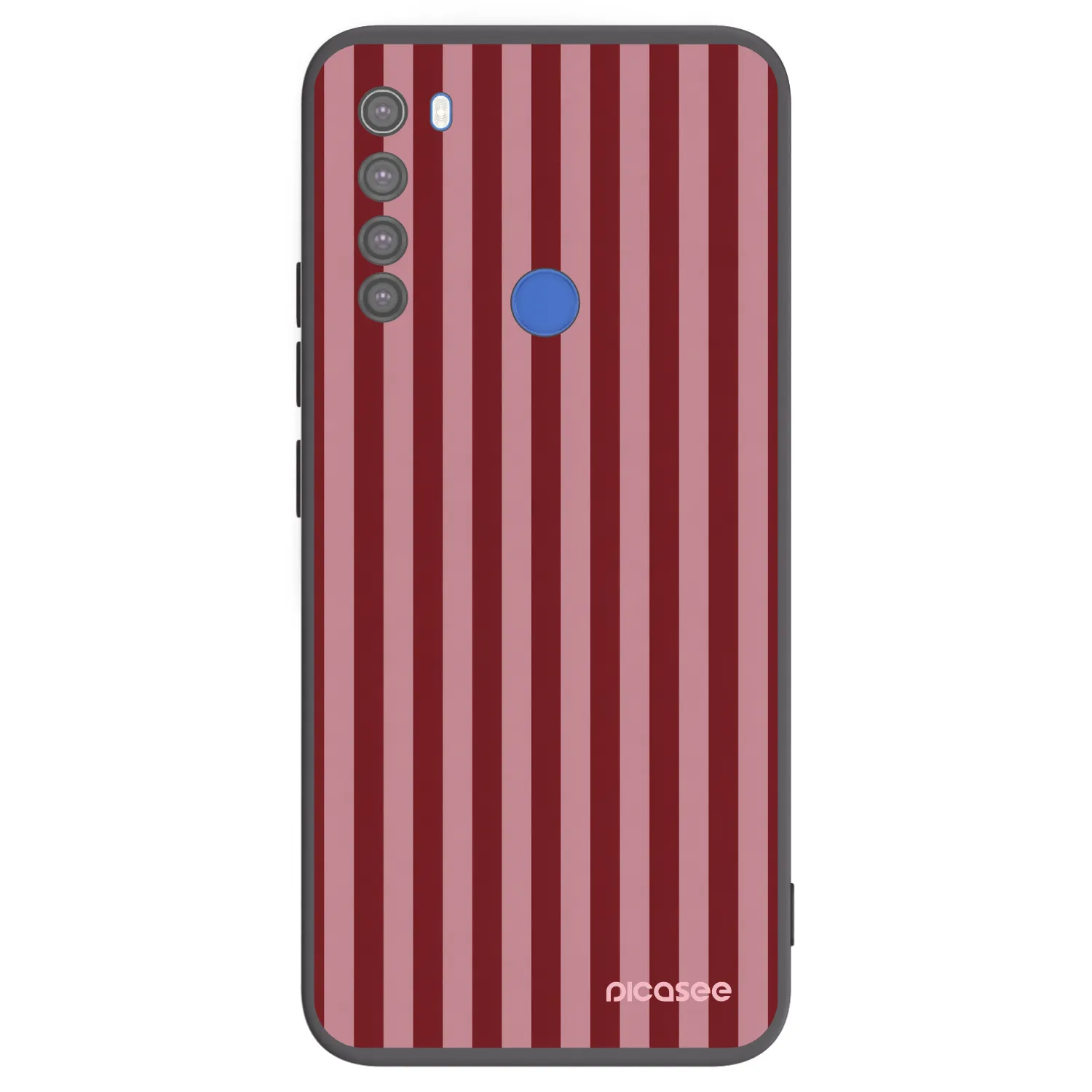 Picasee Xiaomi Redmi Note 8T Hülle - Schwarzes Silikon - Dawn