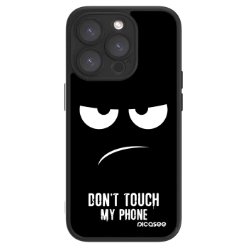 Picasee ULTIMATE CASE MagSafe für Apple iPhone 15 Pro - Don't Touch My Phone