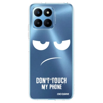 Picasee Honor 70 Lite Hülle - Transparentes Silikon - Don't Touch My Phone