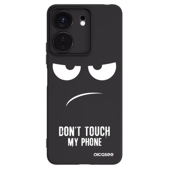 Picasee Xiaomi Redmi 13C 4G Hülle - Schwarzes Silikon - Don't Touch My Phone