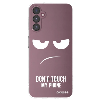 Picasee Samsung Galaxy A05s A057G Hülle - Transparentes Silikon - Don't Touch My Phone
