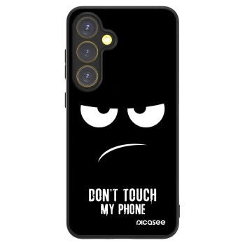 Picasee ULTIMATE CASE PowerShare für Samsung Galaxy S24 FE S721B - Don't Touch My Phone