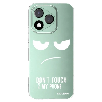 Picasee Honor 400 Lite 5G Hülle - Transparentes Silikon - Don't Touch My Phone