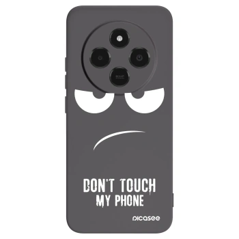 Picasee Xiaomi Poco C75 Hülle - Schwarzes Silikon - Don't Touch My Phone