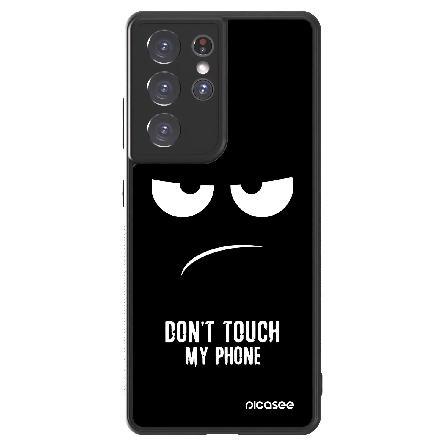 Picasee ULTIMATE CASE für Samsung Galaxy S21 Ultra 5G G998B - Don't Touch My Phone