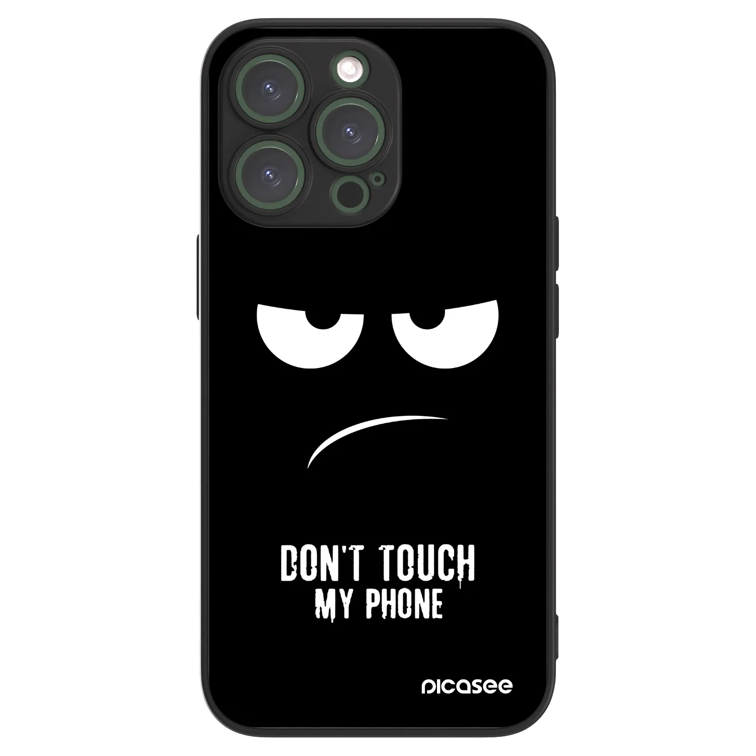 Picasee ULTIMATE CASE für Apple iPhone 13 Pro - Don't Touch My Phone