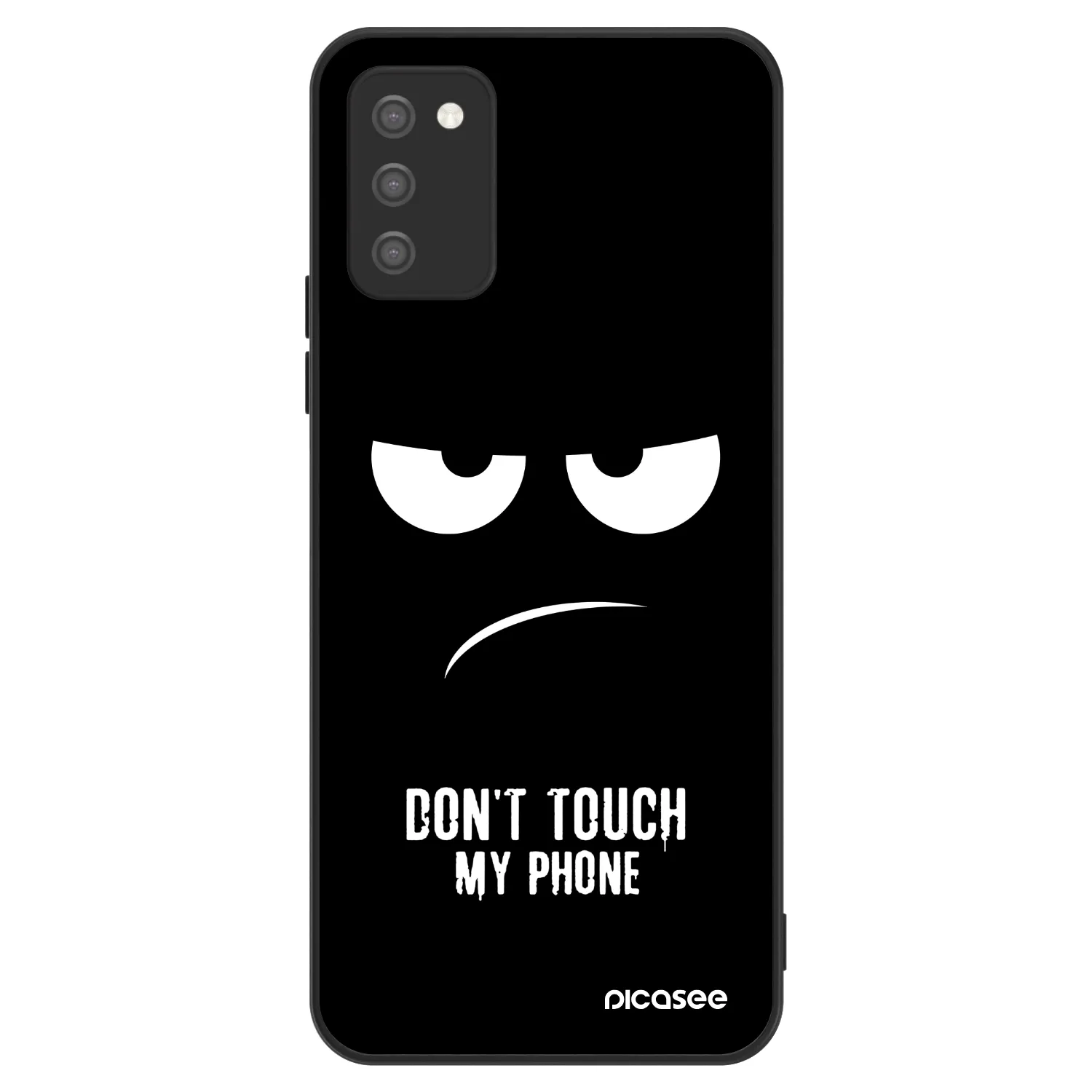 Picasee ULTIMATE CASE für Samsung Galaxy A02s A025G - Don't Touch My Phone