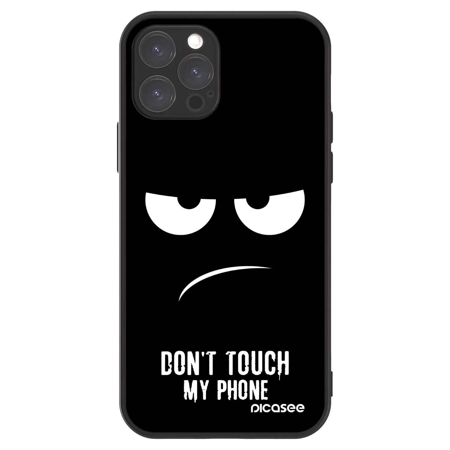 Picasee ULTIMATE CASE MagSafe für Apple iPhone 12 Pro - Don't Touch My Phone