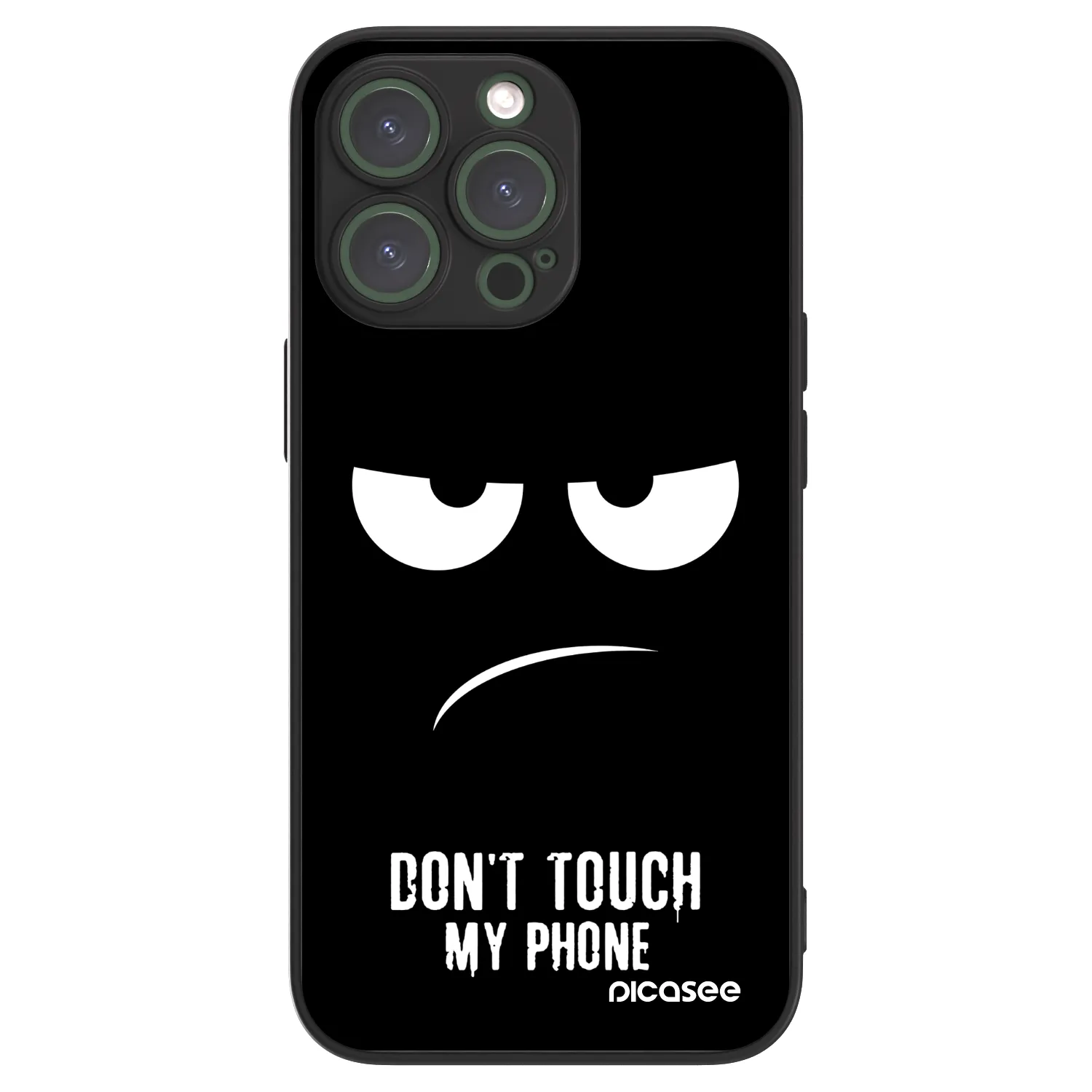 Picasee ULTIMATE CASE MagSafe für Apple iPhone 13 Pro - Don't Touch My Phone