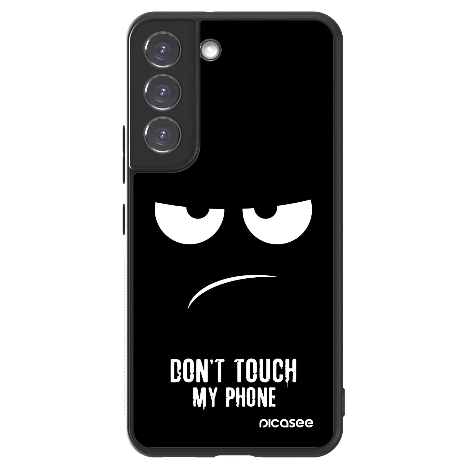 Picasee ULTIMATE CASE PowerShare für Samsung Galaxy S22 5G - Don't Touch My Phone