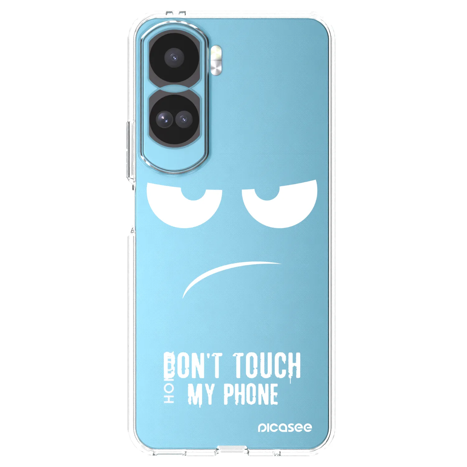 Picasee Honor 90 Lite 5G Hülle - Transparentes Silikon - Don't Touch My Phone