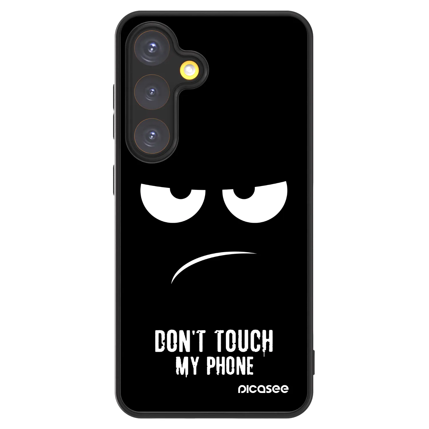 Picasee ULTIMATE CASE PowerShare für Samsung Galaxy S24 S921B 5G - Don't Touch My Phone