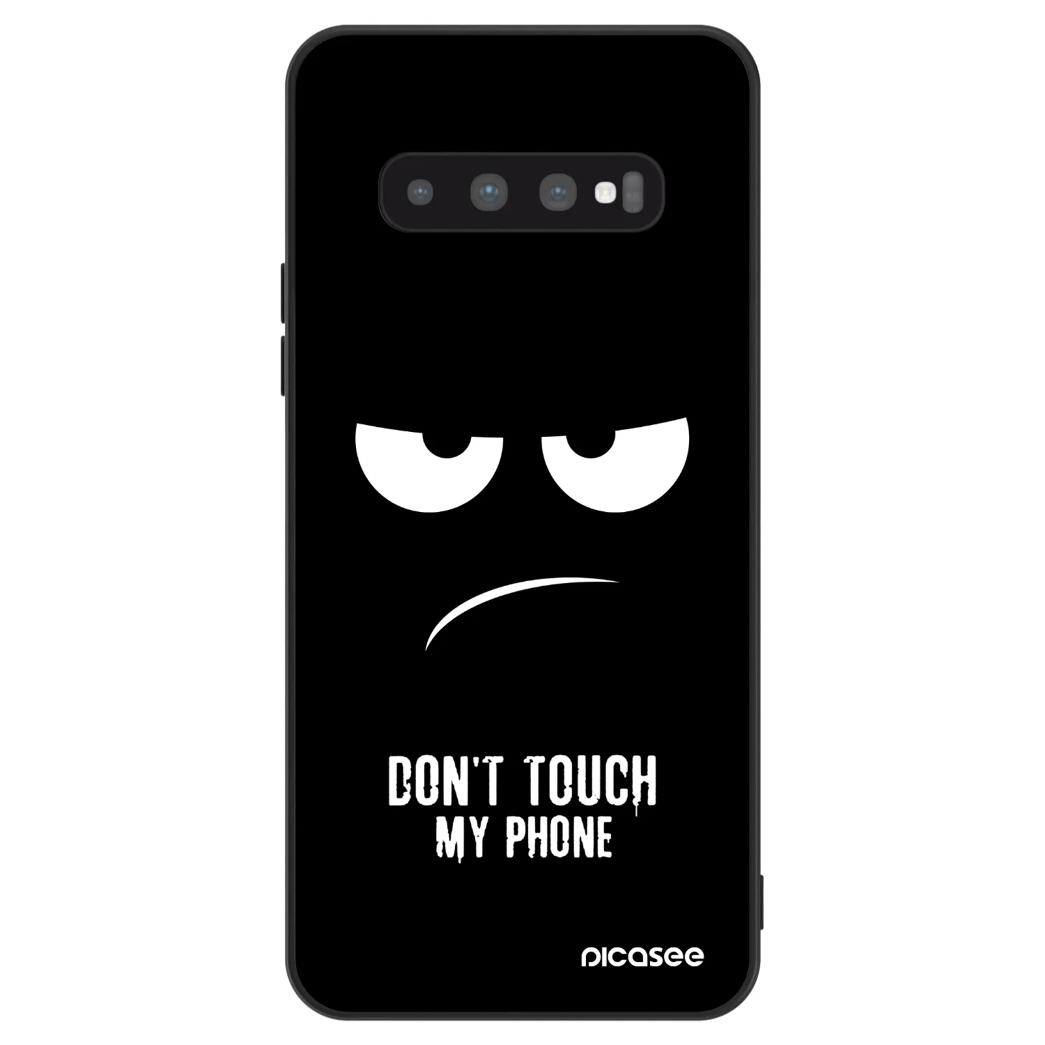 Picasee ULTIMATE CASE für Samsung Galaxy S10 Plus G975 - Don't Touch My Phone