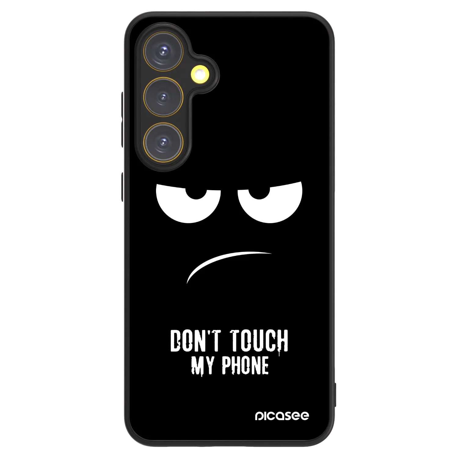 Picasee ULTIMATE CASE für Samsung Galaxy S24 FE S721B - Don't Touch My Phone