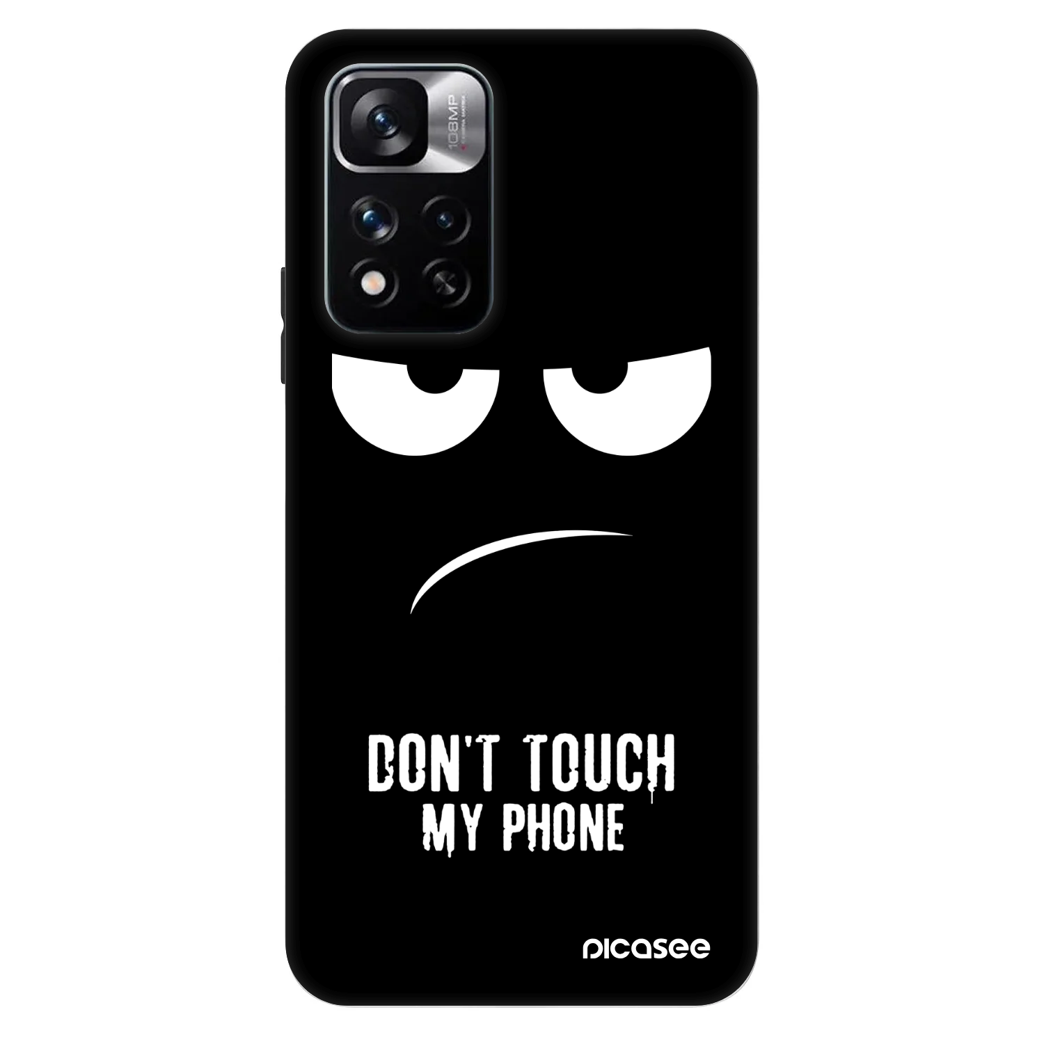 Picasee Fashion Case für Xiaomi Redmi Note 11 Pro 5G - Don't Touch My Phone