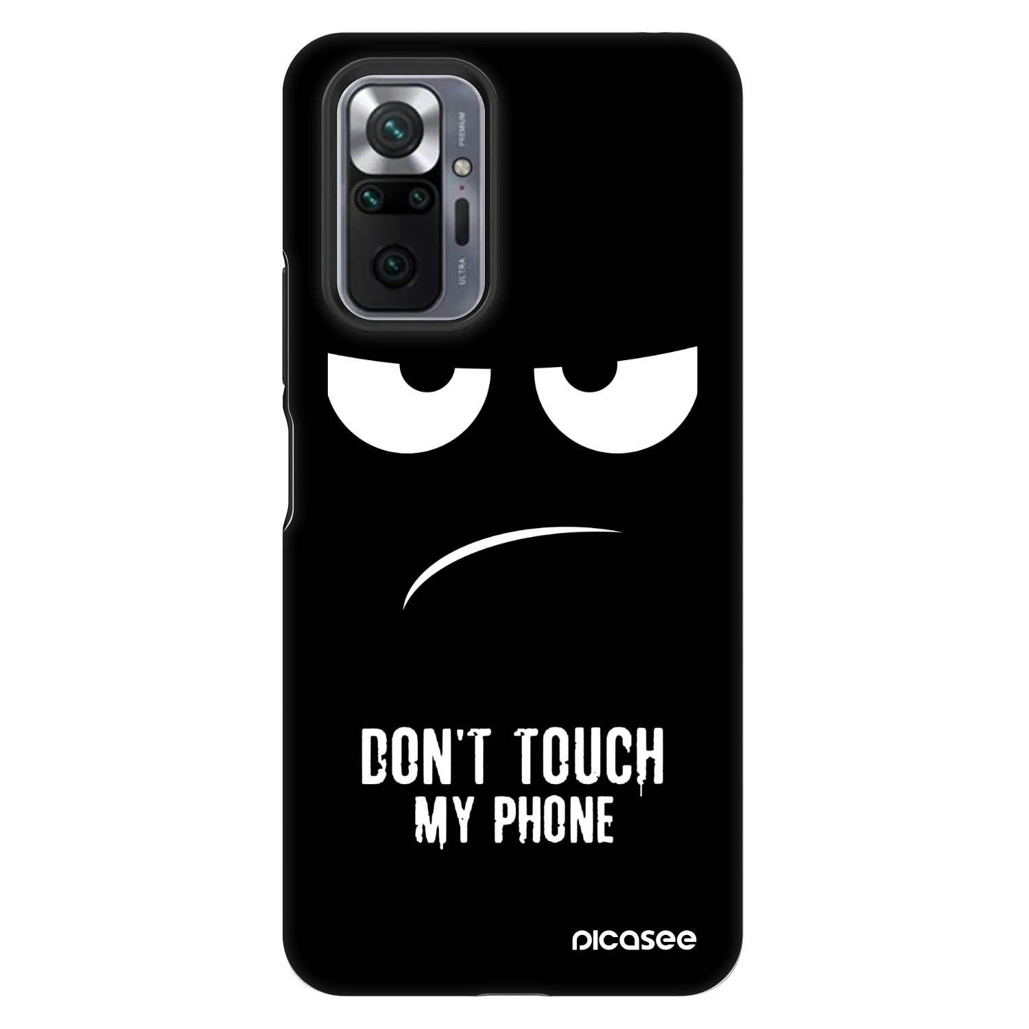 Picasee Fashion Case für Xiaomi Redmi Note 10 Pro - Don't Touch My Phone