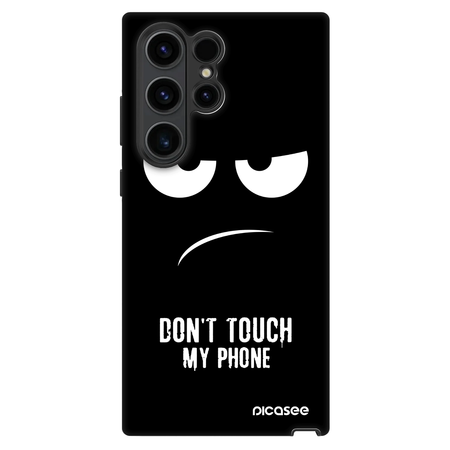 Picasee Fashion Case für Samsung Galaxy S22 Ultra 5G - Don't Touch My Phone