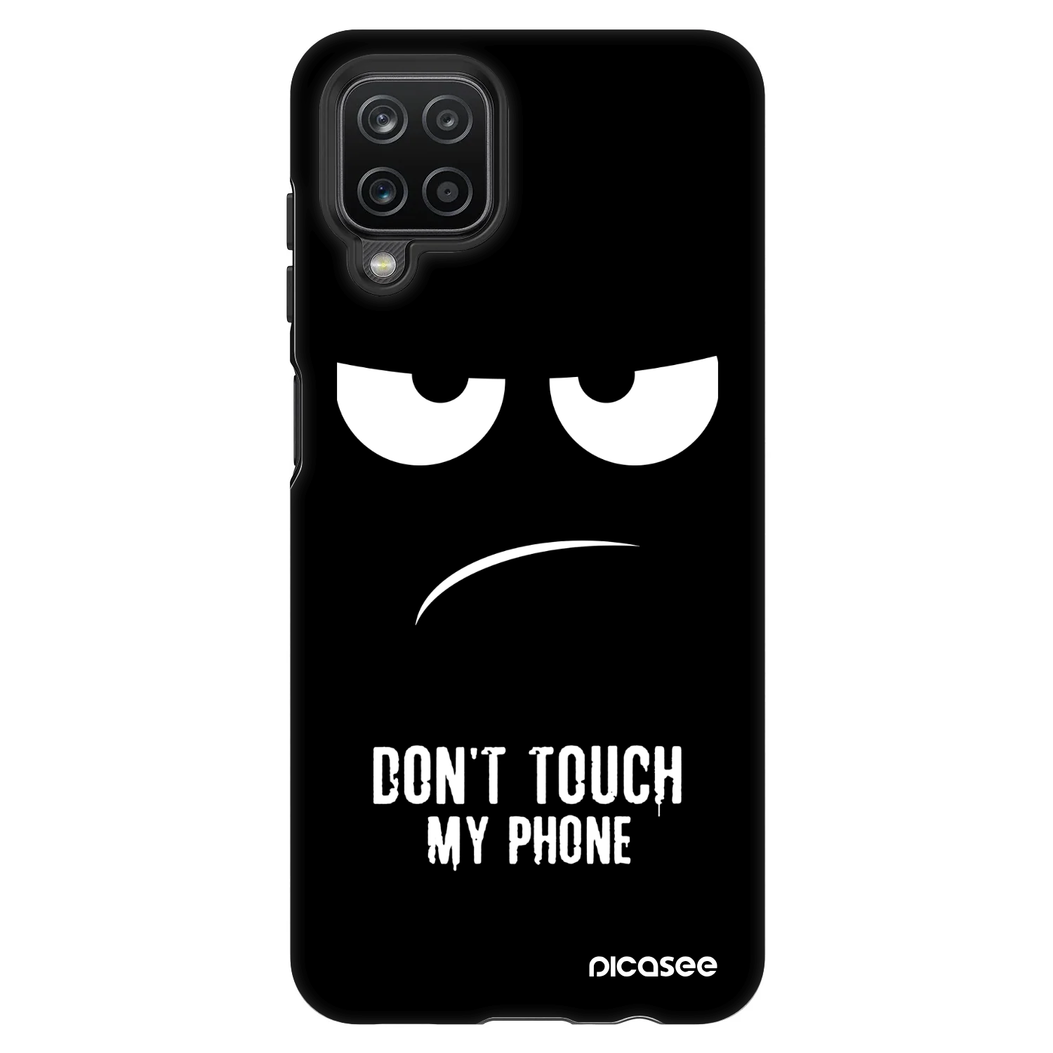 Picasee Fashion Case für Samsung Galaxy A12 A125F - Don't Touch My Phone
