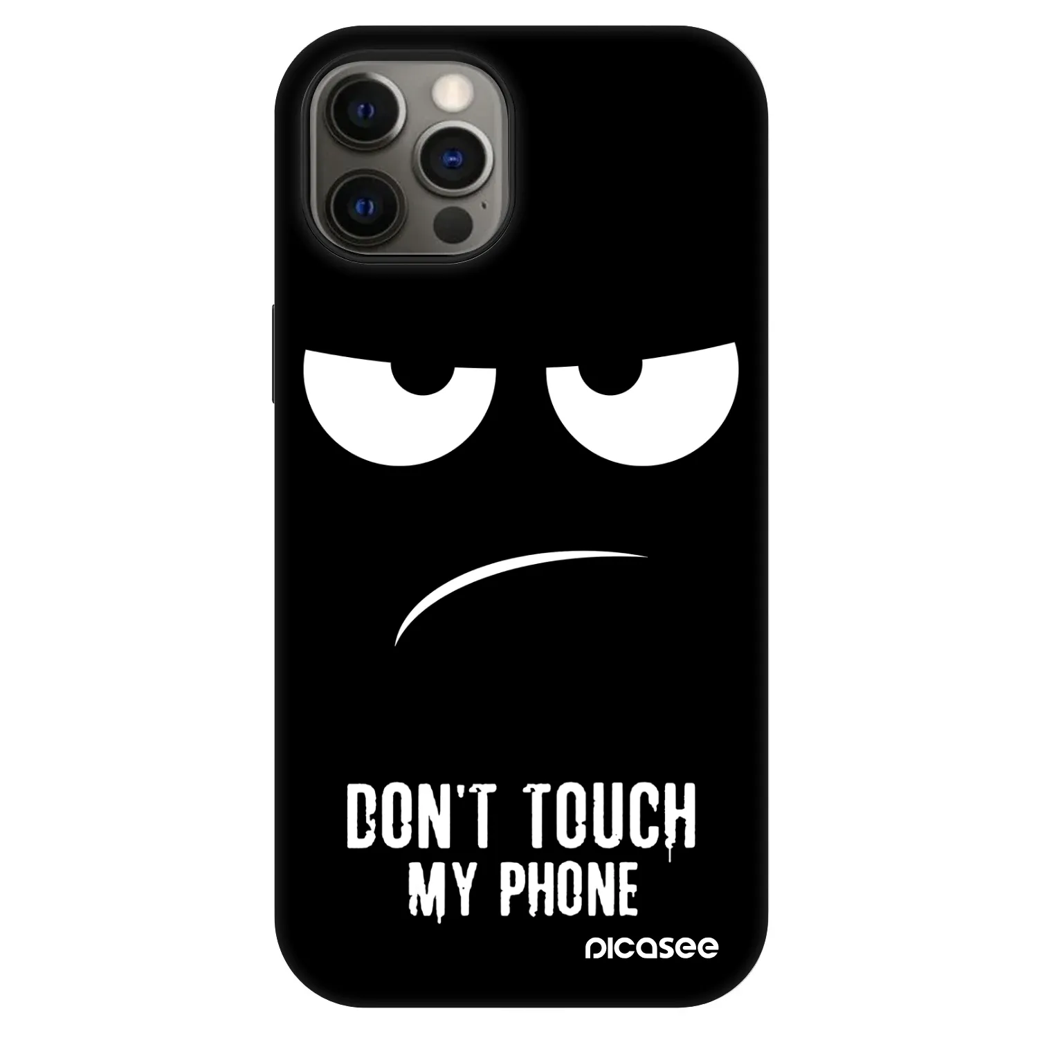 Picasee Fashion Case MagSafe für Apple iPhone 12 - Don't Touch My Phone