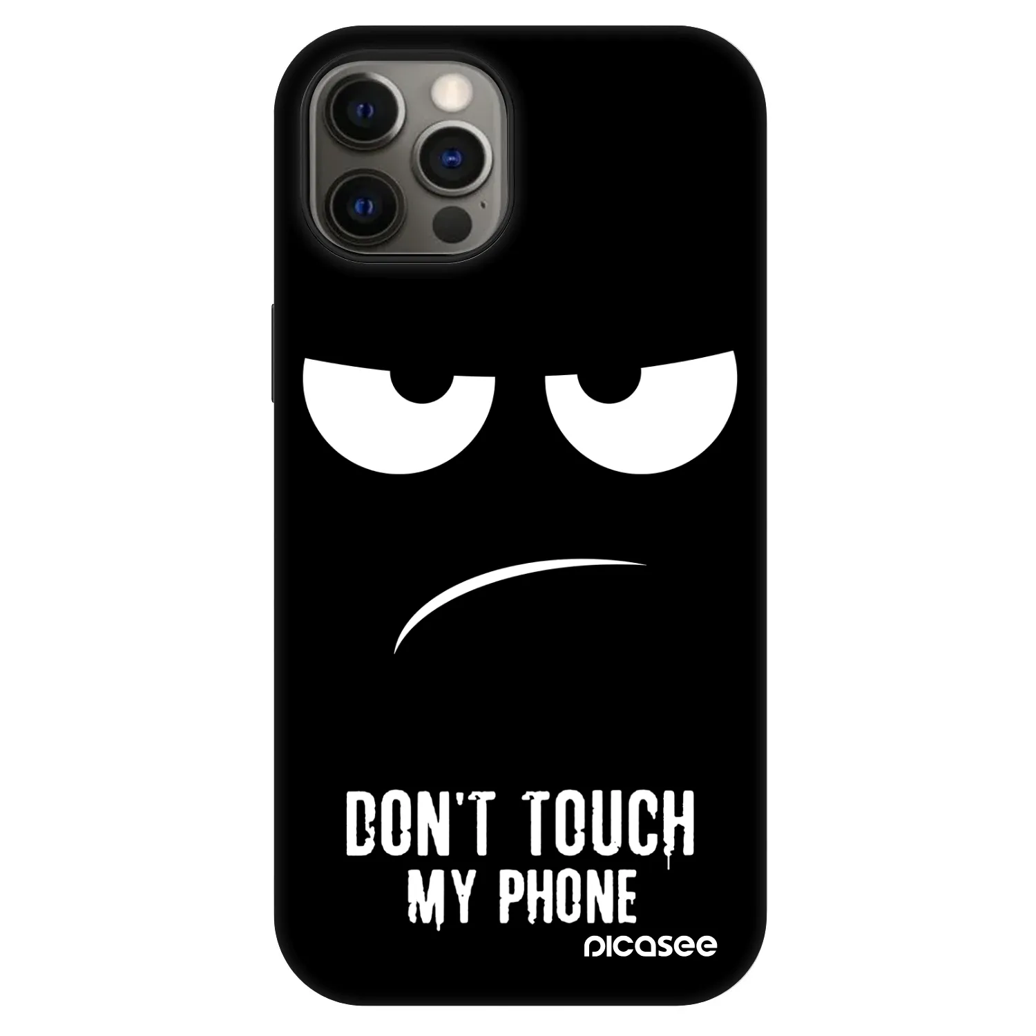Picasee Fashion Case MagSafe für Apple iPhone 12 Pro - Don't Touch My Phone