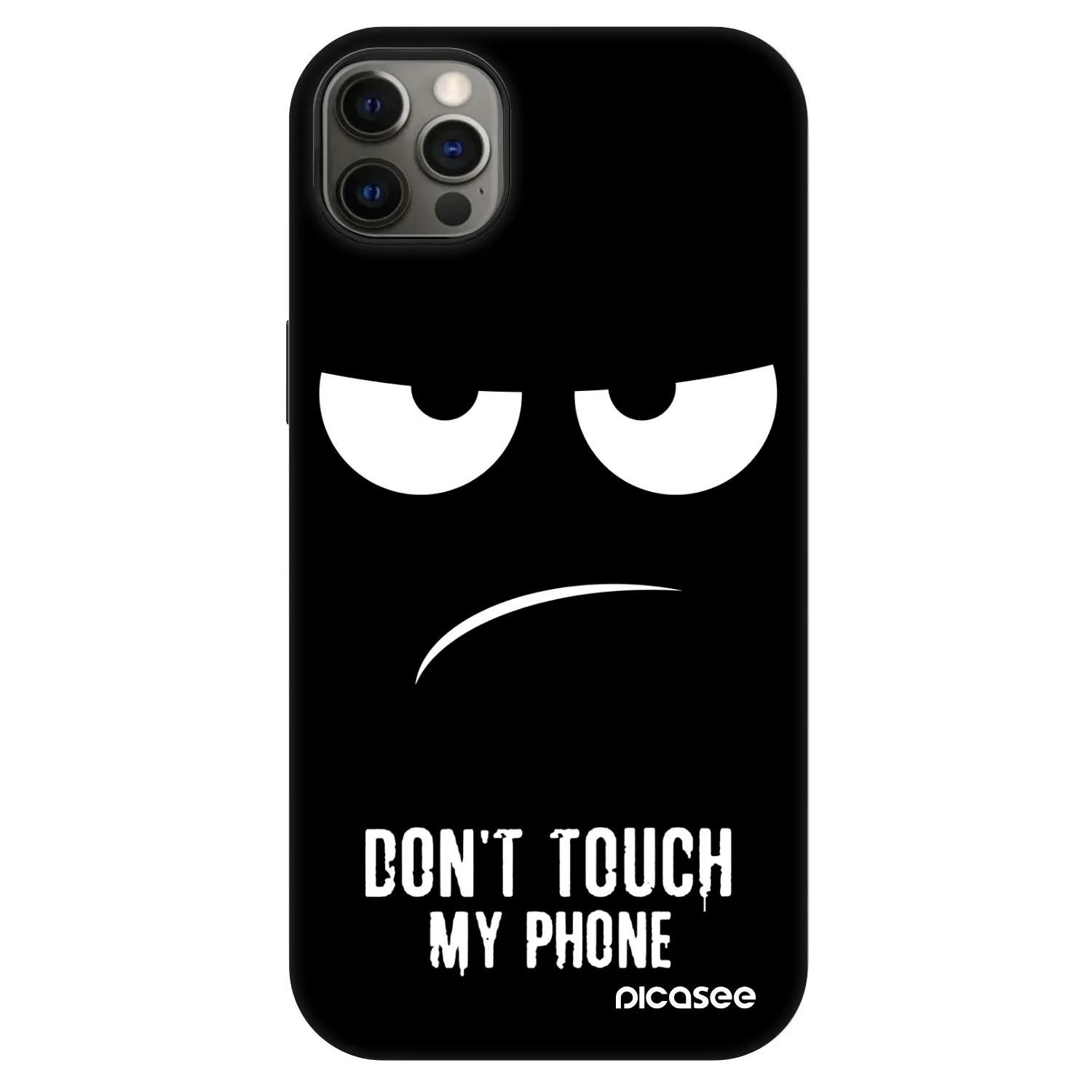 Picasee Fashion Case MagSafe für Apple iPhone 12 Pro Max - Don't Touch My Phone