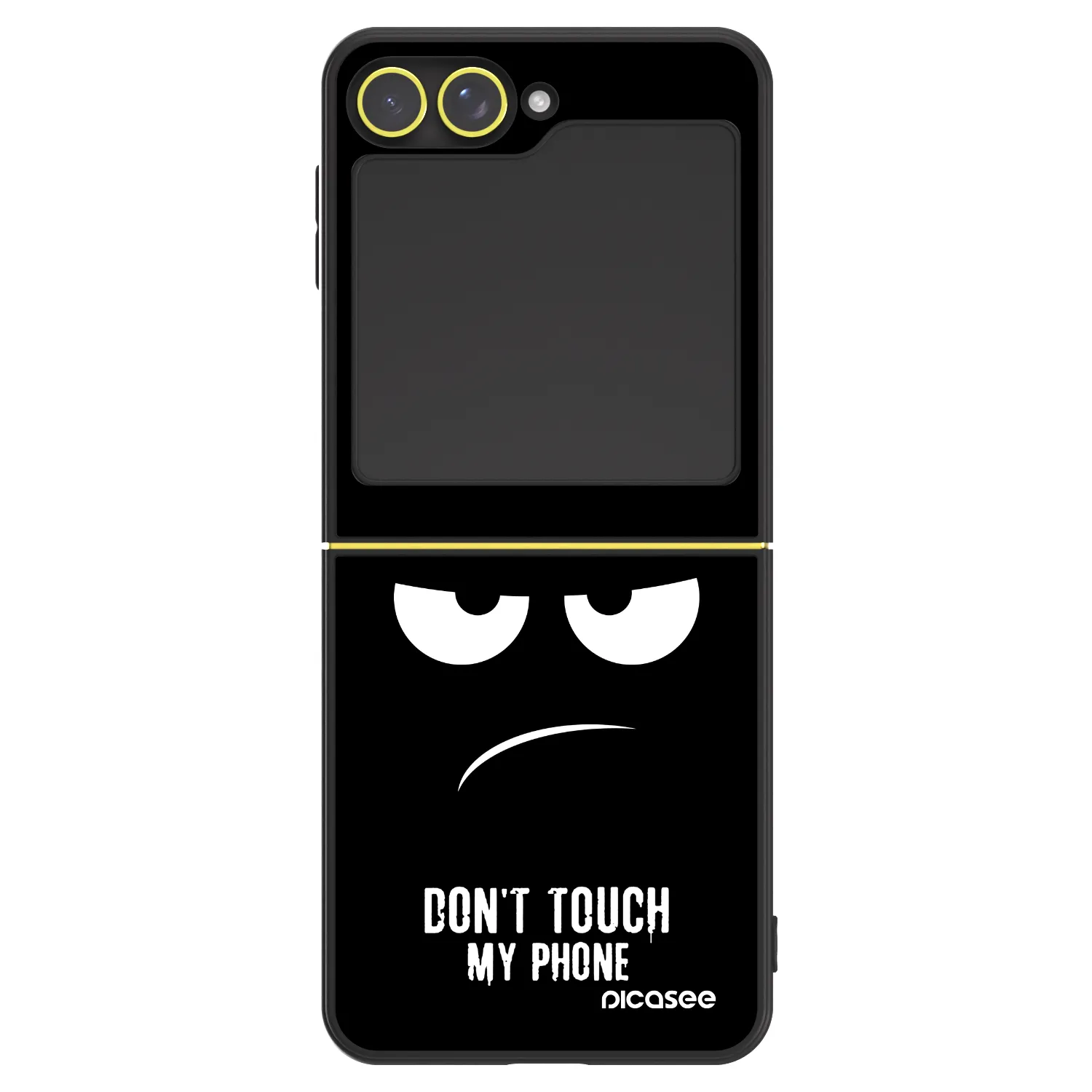 Picasee ULTIMATE CASE für Samsung Galaxy Z Flip7 FE 5G - Don't Touch My Phone