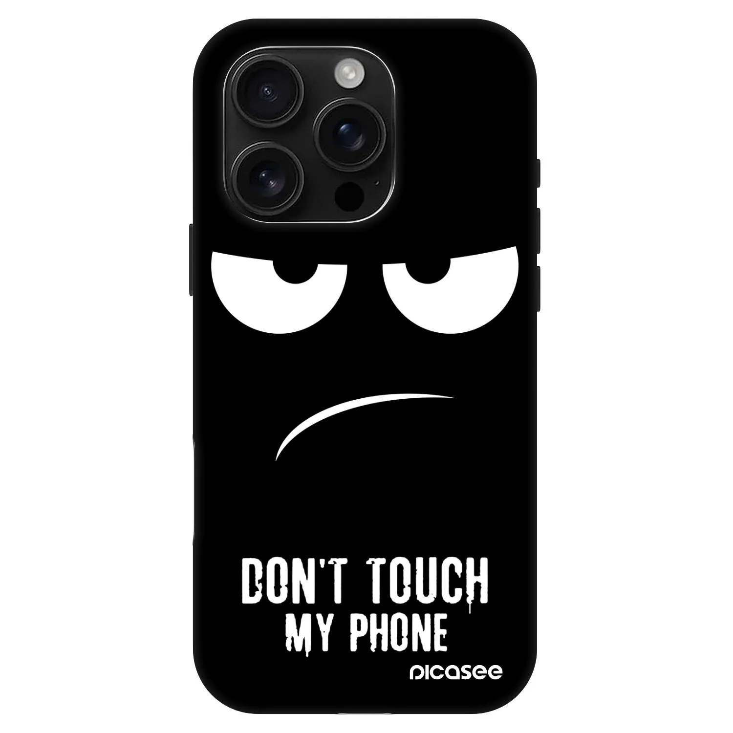 Picasee Fashion Case MagSafe für Apple iPhone 16 Pro - Don't Touch My Phone
