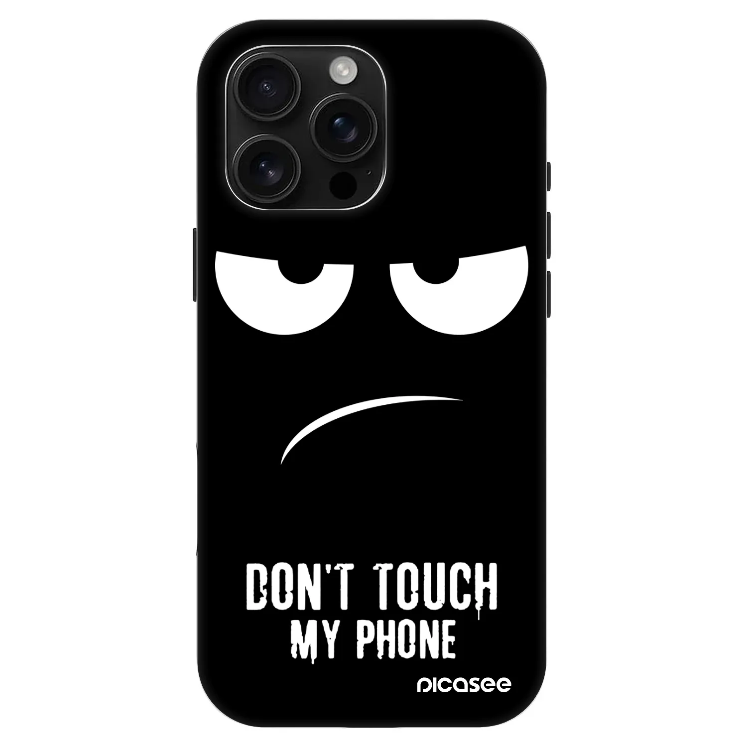 Picasee Fashion Case MagSafe für Apple iPhone 16 Pro Max - Don't Touch My Phone
