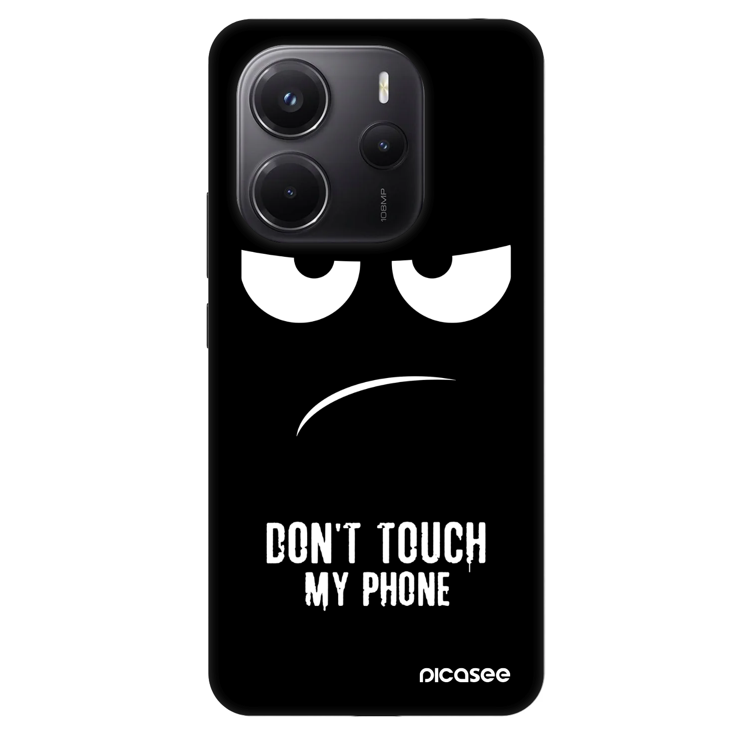 Picasee Fashion Case für Xiaomi Redmi Note 14 4G - Don't Touch My Phone