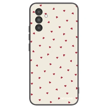 Picasee Samsung Galaxy A04s A047F Hülle - Schwarzes Silikon - Little Love