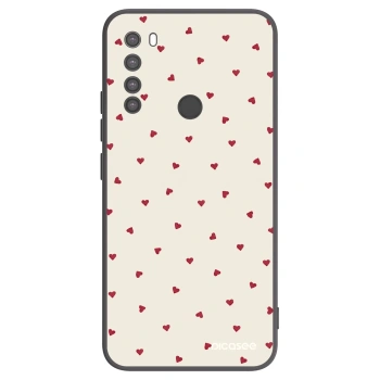 Picasee Xiaomi Redmi Note 8 Hülle - Schwarzes Silikon - Little Love