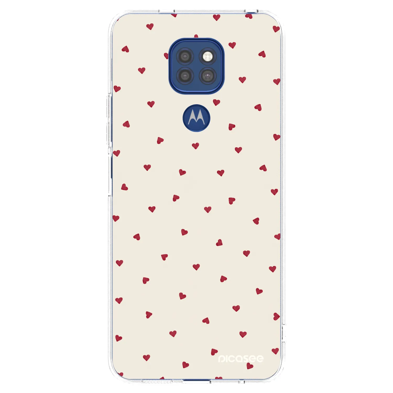 Picasee Motorola Moto G9 Play Hülle - Transparentes Silikon - Little Love