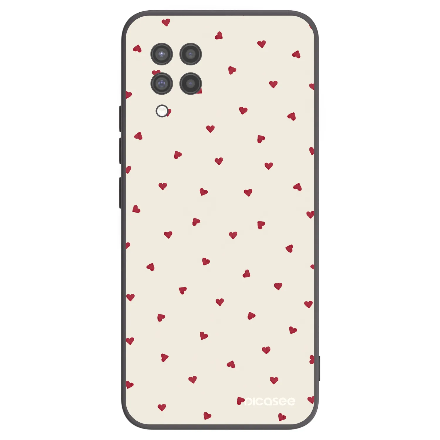 Picasee Samsung Galaxy A42 A426B Hülle - Schwarzes Silikon - Little Love