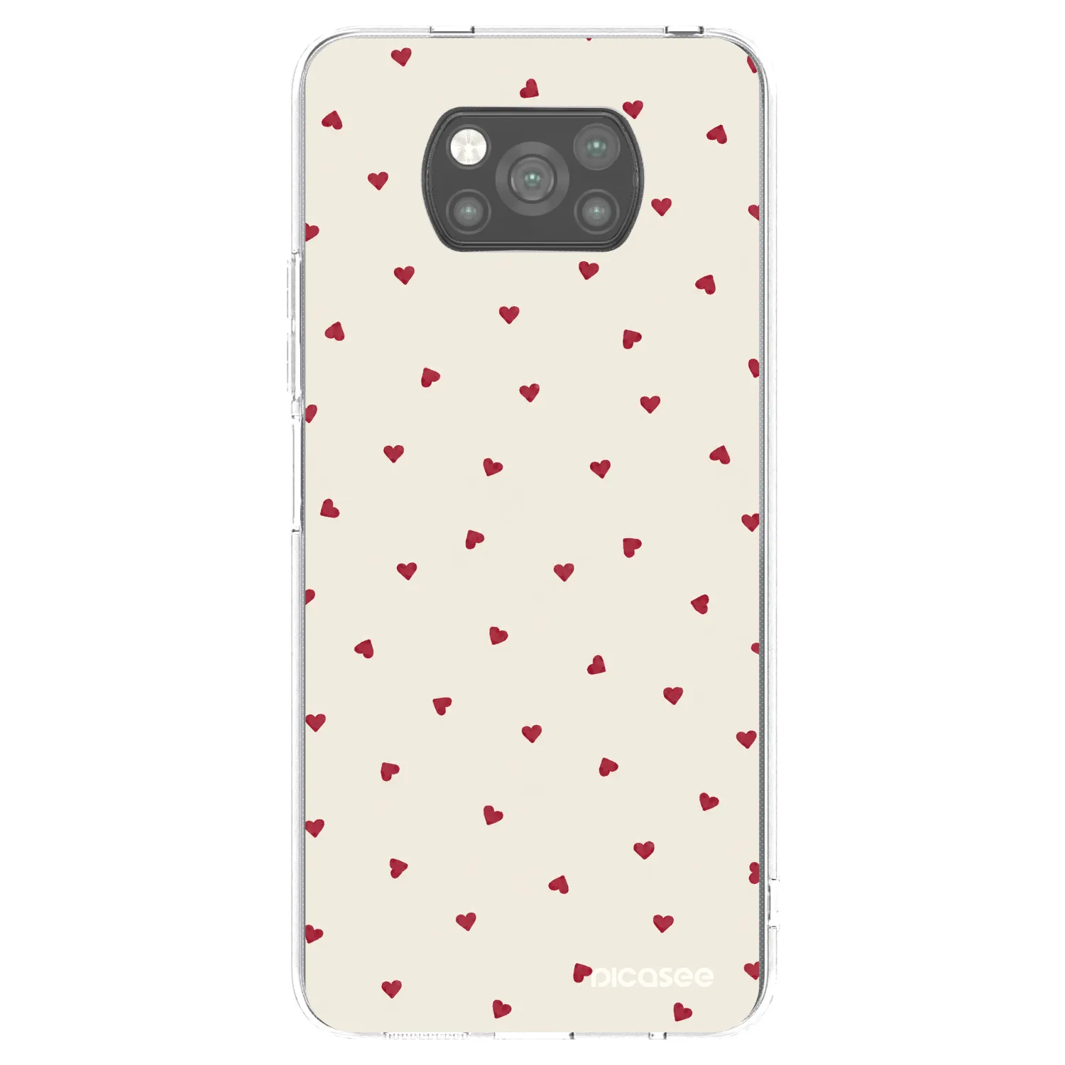 Picasee Xiaomi Poco X3 Pro Hülle - Schwarzes Silikon - Little Love