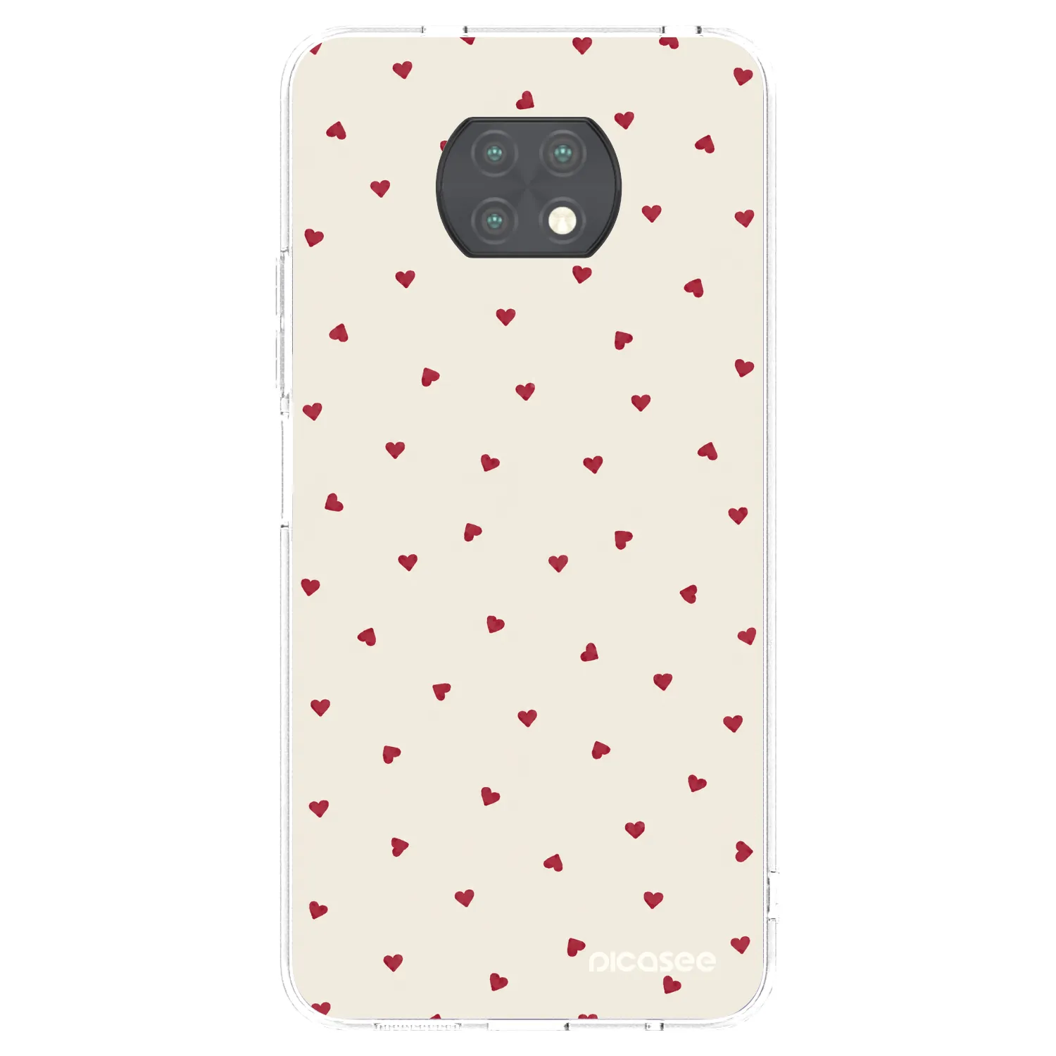 Picasee Xiaomi Redmi Note 9T Hülle - Transparentes Silikon - Little Love