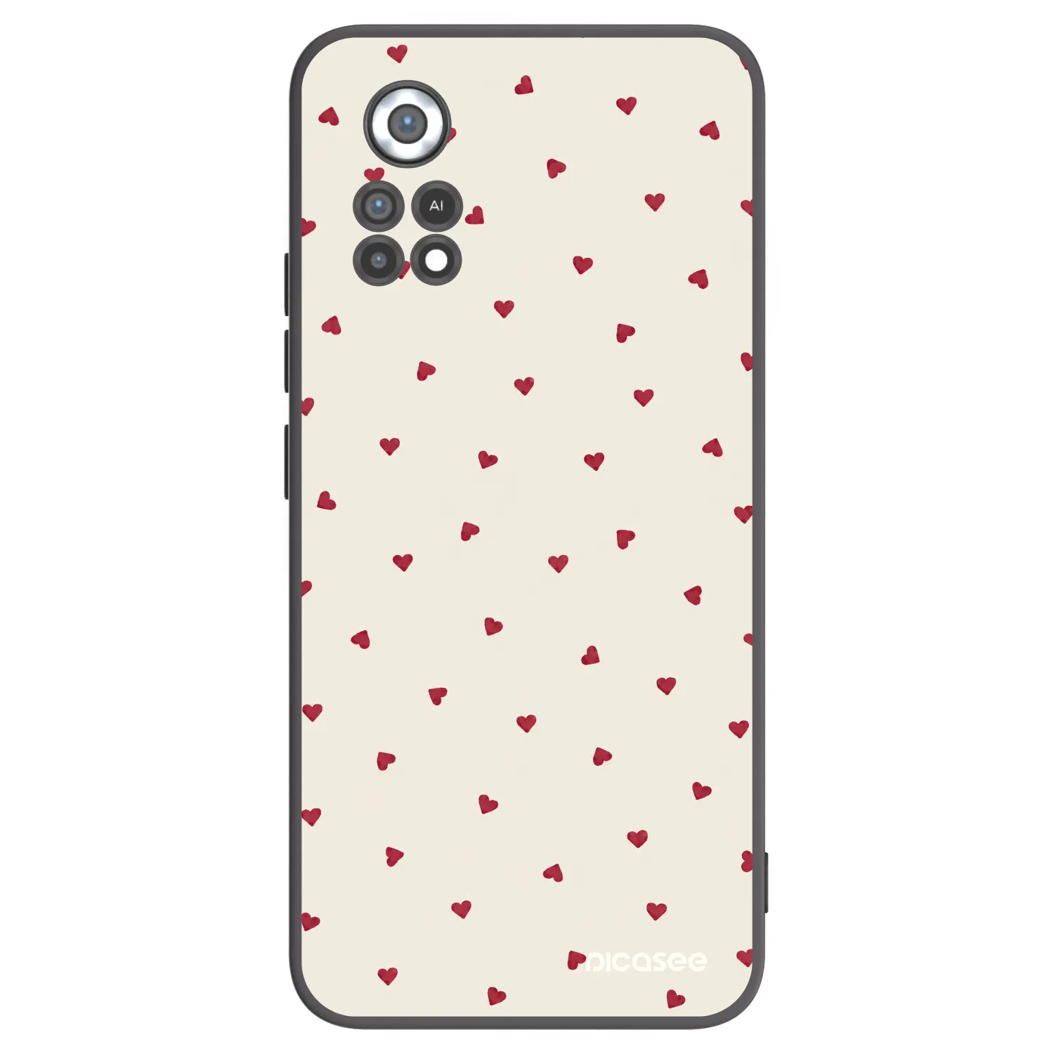 Picasee Xiaomi Poco X4 Pro 5G Hülle - Schwarzes Silikon - Little Love