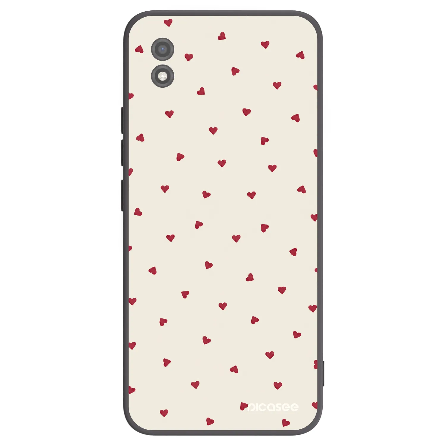 Picasee Realme C11 (2021) Hülle - Schwarzes Silikon - Little Love