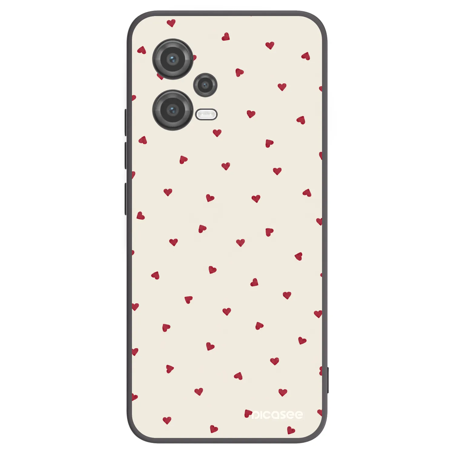 Picasee Xiaomi Poco X5 Hülle - Schwarzes Silikon - Little Love