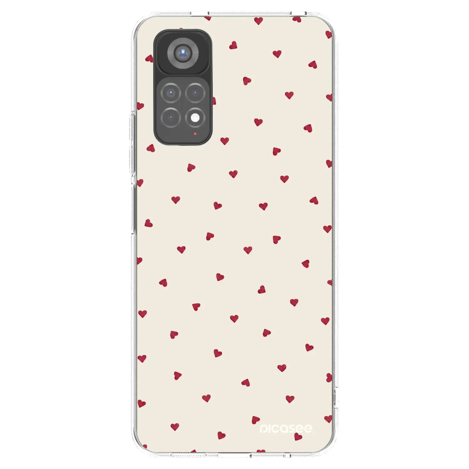 Picasee Xiaomi Redmi Note 11S 5G Hülle - Transparentes Silikon - Little Love