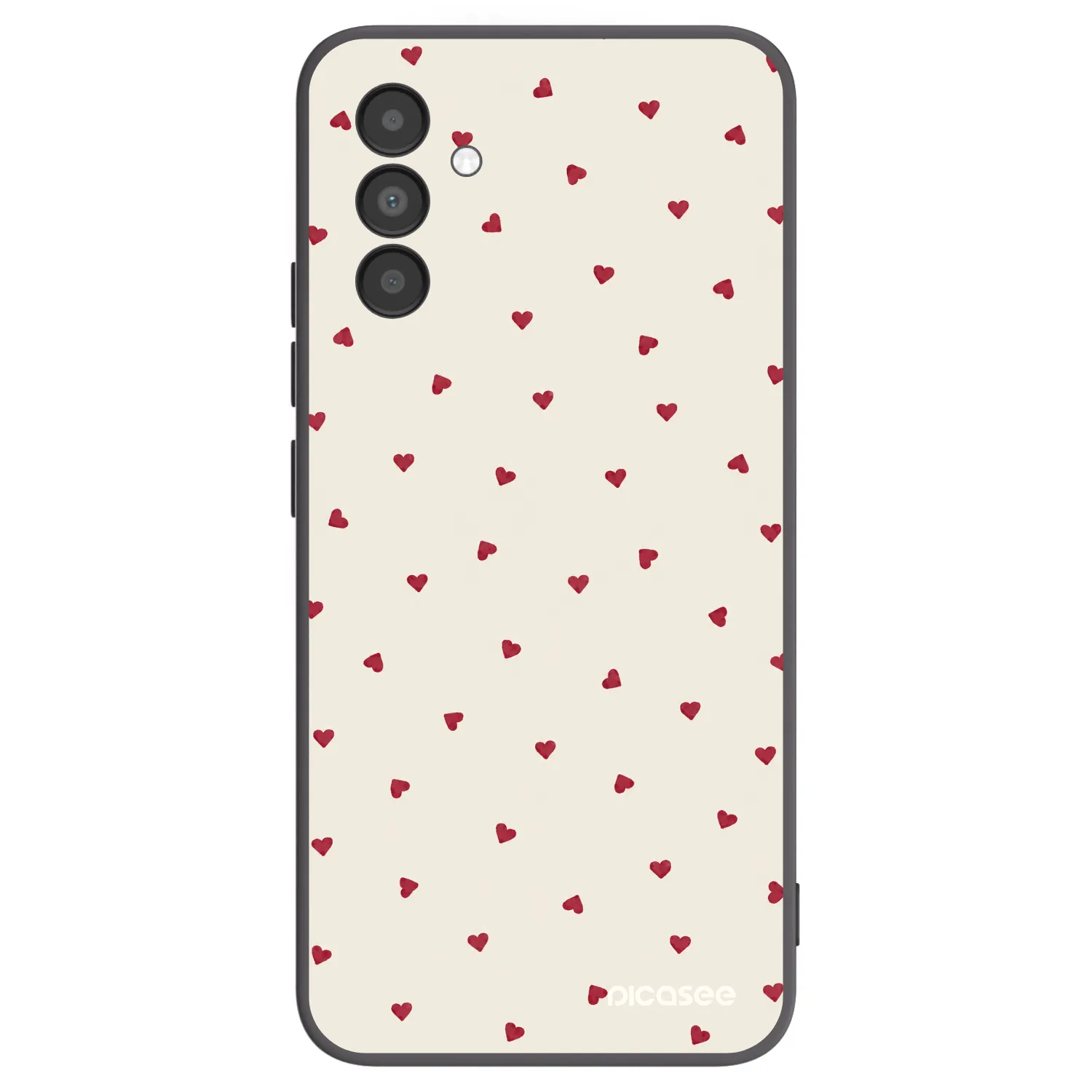 Picasee Samsung Galaxy A04s A047F Hülle - Schwarzes Silikon - Little Love