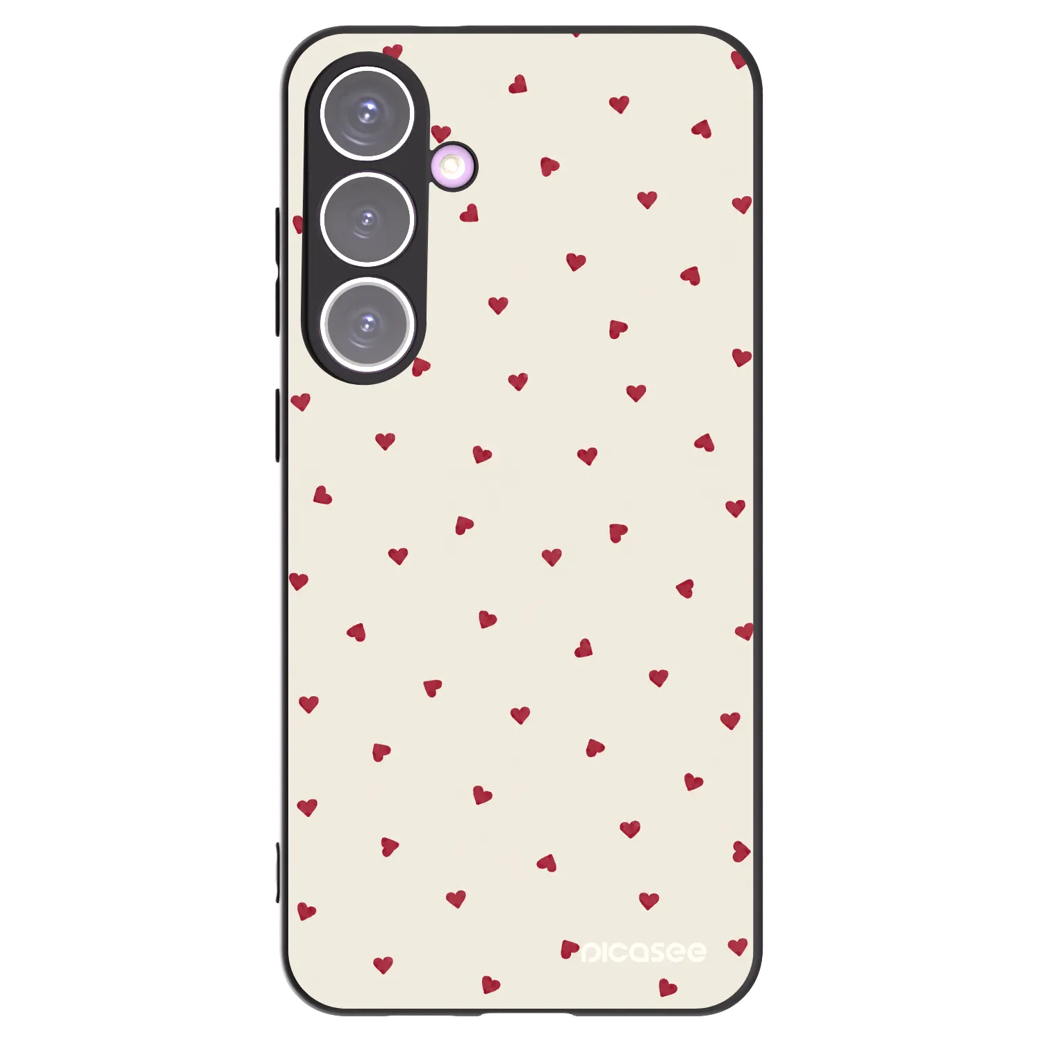 Picasee Samsung Galaxy S24+ S926B 5G Hülle - Schwarzes Silikon - Little Love