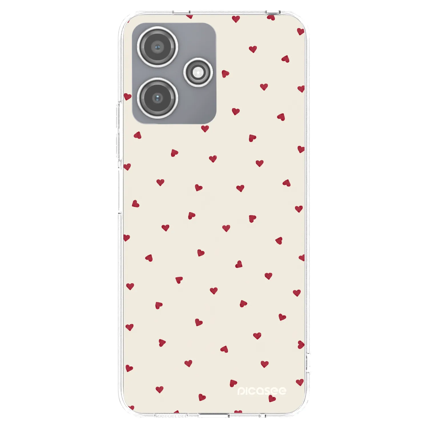 Picasee Xiaomi Redmi 12 5G Hülle - Transparentes Silikon - Little Love