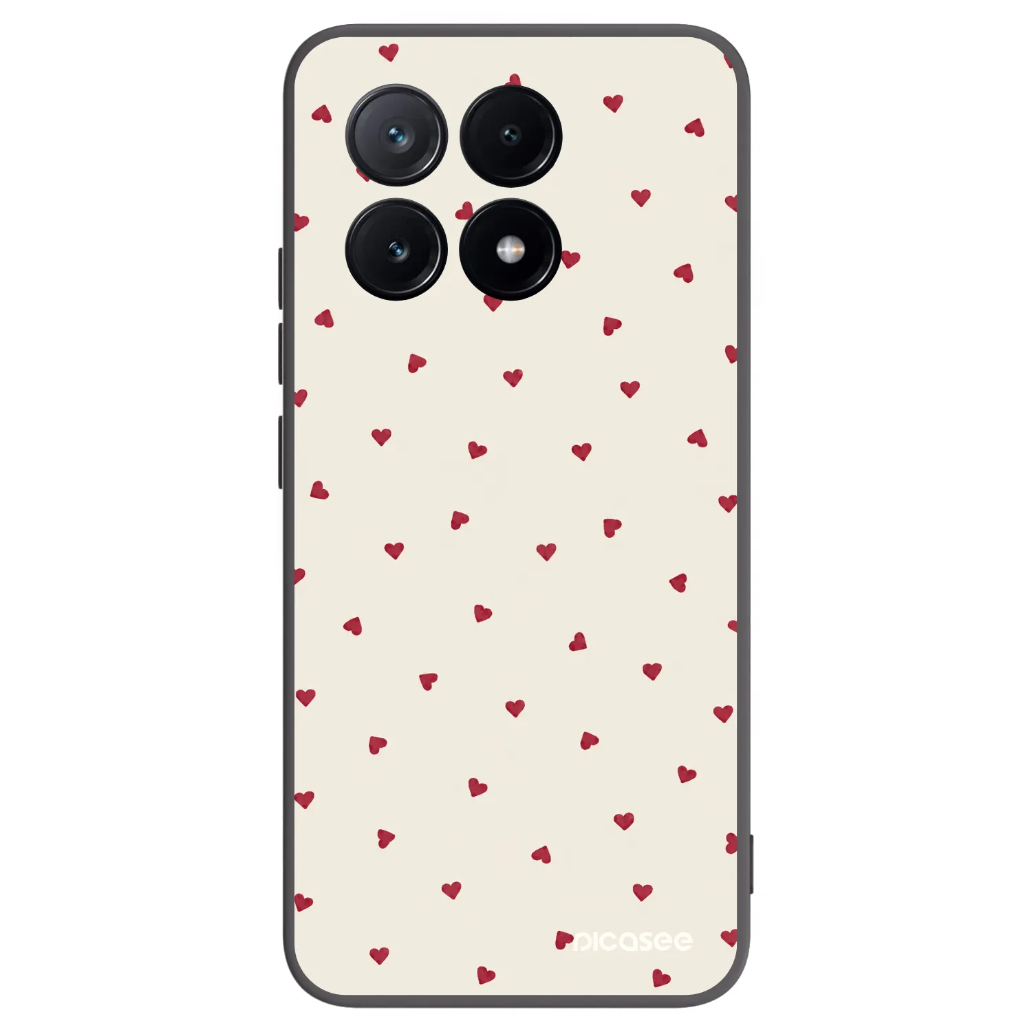 Picasee Xiaomi Poco X6 Pro Hülle - Schwarzes Silikon - Little Love