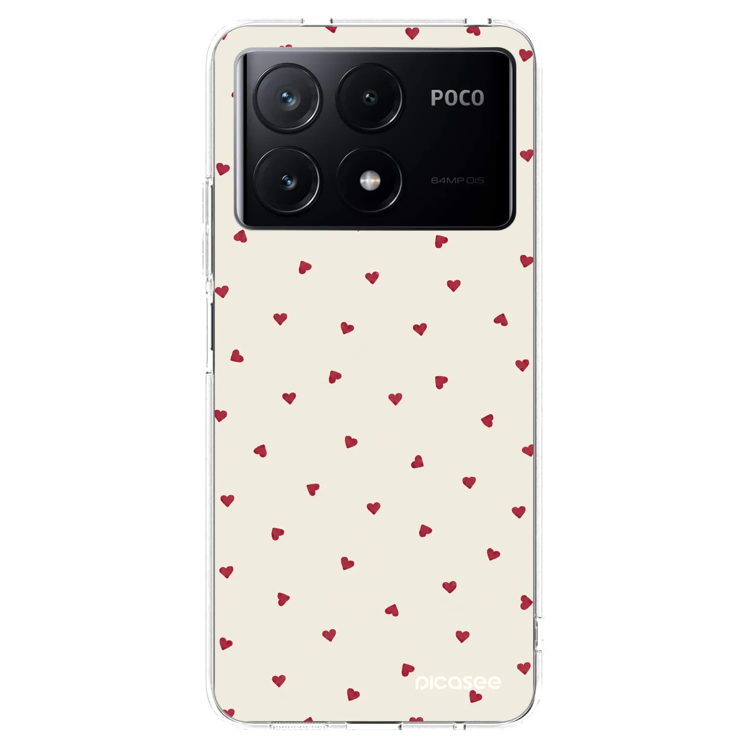 Picasee Xiaomi Poco X6 Pro Hülle - Transparentes Silikon - Little Love